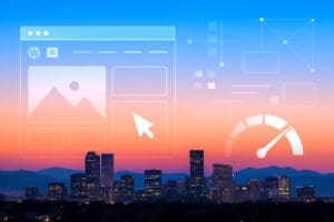 Denver Web Design Guide 2025 hero — Thrive Engine (WordPress + Elementor Pro)